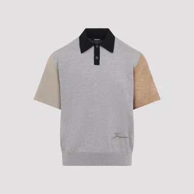 Jacquemus Le Polo Arlequin Polo T-shirt In Animal Print
