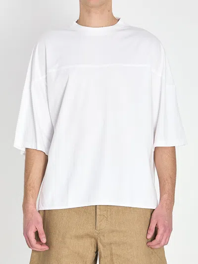 Jacquemus Men's Mini Atelier T-shirt In White