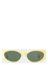 Jacquemus Ovalo Sunglasses In Yellow