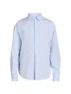 Jacquemus Classic-collar Shirt In Blue