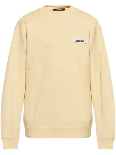 JACQUEMUS JACQUEMUS MEN SWEATSHIRT WITH APPLIQUE