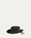 Jacquemus Men's The Artichaut Bucket Hat In Blue