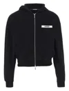Jacquemus Men The Gros Grain Hoodie In Black