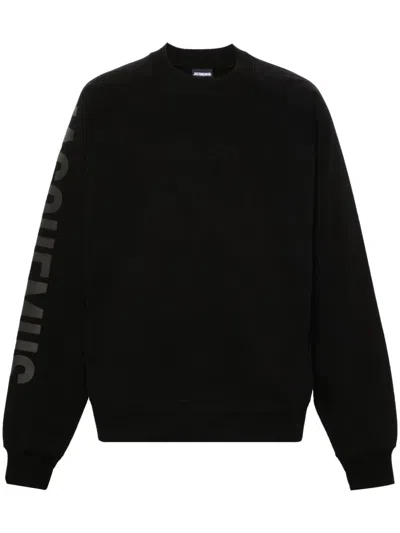 JACQUEMUS JACQUEMUS MEN TOP LE SWEATSHIRT TYPO WITH PRINT