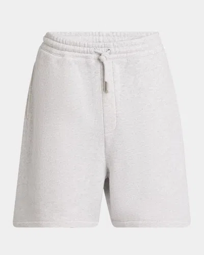 Jacquemus Men's Torneo Fleece Shorts In Athletic Club Grey