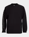Jacquemus Le Sweatshirt Typo In Black