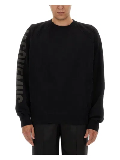 JACQUEMUS MEN'S TYPO SWEATSHIRT