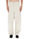Jacquemus Cargo Trousers With Pockets And Loops In White