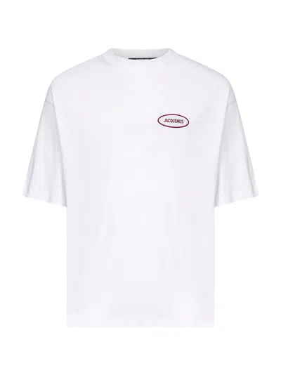 Jacquemus Men White The Stazione T-shirt
