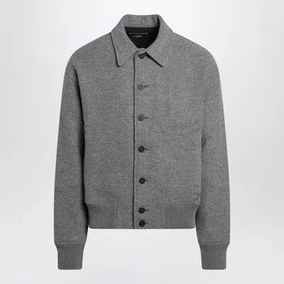 Jacquemus Bomber Jacket "felt" In Gray