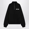 Jacquemus Grog Grain Zip-neck Sweatshirt