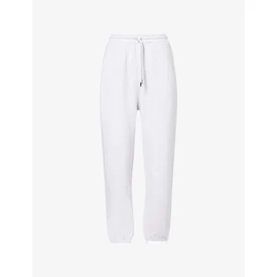 Jacquemus Mens Grey Le Jogging Torneo Brand-patch Cotton Jogging Bottoms Xs In White