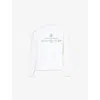 Jacquemus Venice Embroidered Sweatshirt In Hotel Address White