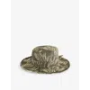Jacquemus Mens  Le Bob Artichaut Cotton Bucket Hat In Jacquard Banana Khak