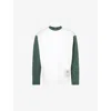 Jacquemus Mens Crewneck Brand-print Cotton-jersey T-shirt Multi-green In Multi-green