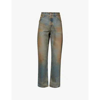 Jacquemus Mens  Le De'nimes Berger Denim Jeans In Blue