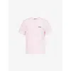 Jacquemus Mens Pink 2 Le T-shirt Logo-tab Cotton T-shirt Xs