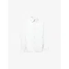 Jacquemus Mens Off-white/tabac La Chemise Boulanger Embroidered-logo Cotton Jacket