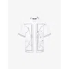 Jacquemus Dog Embroidered Collar Graphic Print Shirt In Multi