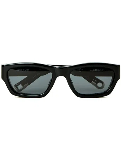 Jacquemus Meridiano Sunglasses In Black
