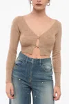 Jacquemus Merino Le Alzou Cropped Cardigan