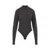 Jacquemus Merino Wool Blend Fitted Bodysuit In Multi