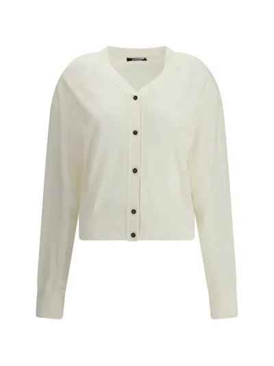 JACQUEMUS MERINO WOOL CARDIGAN