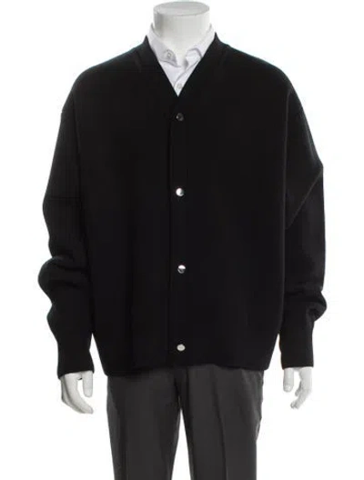 Pre-owned Jacquemus Merino Wool Jacket In Black