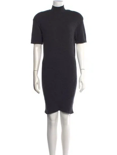 Pre-owned Jacquemus Merino Wool Knee-length Dress W/ Tags In Gray