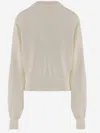 Jacquemus Merino Wool Sweater With Logo Embroidery In Multi