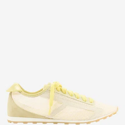 Jacquemus Low Top Sneakers Suede Mesh Rubber Sole In Animal Print