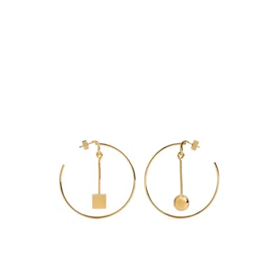 JACQUEMUS METAL EARRINGS