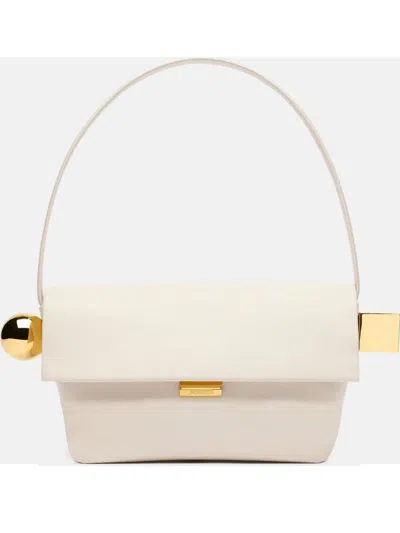 Jacquemus Metallic-clasp Leather Shoulder Bag