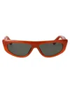 Jacquemus Squared Sunglasses Jac108 C3 Sun C3 In Brown