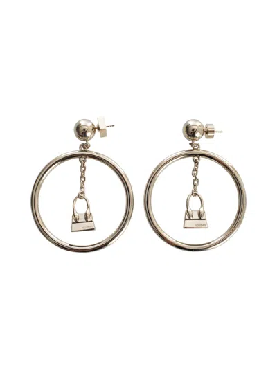 Jacquemus Metallic Earrings - Metallic Earrings In Gray