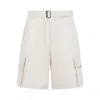 Jacquemus The Cargo Bermuda Shorts With Belt