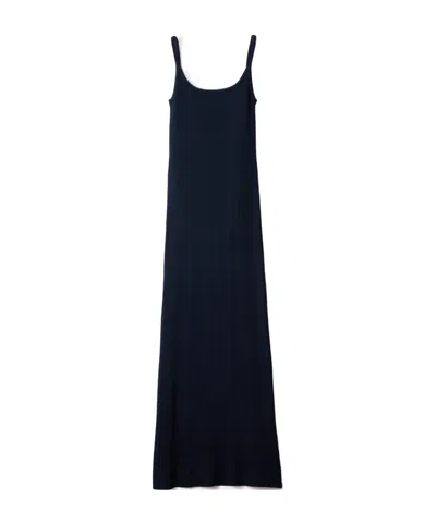 Jacquemus The Nodo Midi Dress In Blue