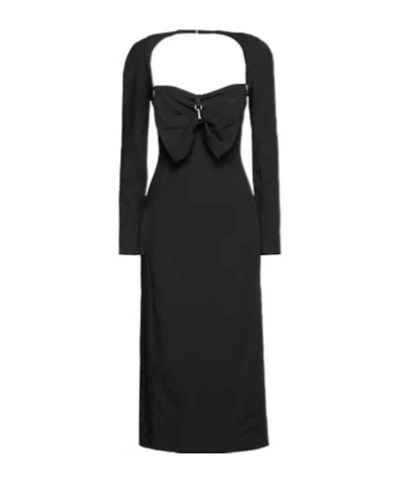 Jacquemus Midi Dresses In Black