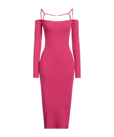 Jacquemus Midi Dresses In Pink