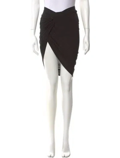 Pre-owned Jacquemus Midi Length Skirt In Black