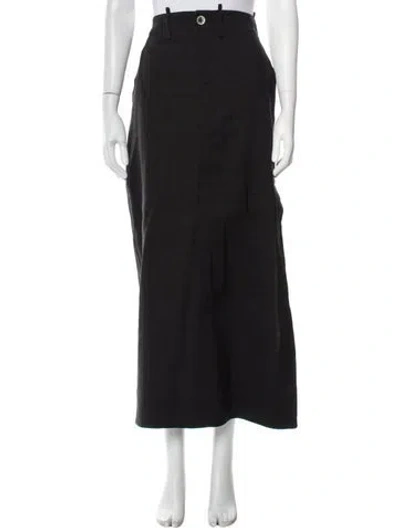 Pre-owned Jacquemus Midi Length Skirt In Black