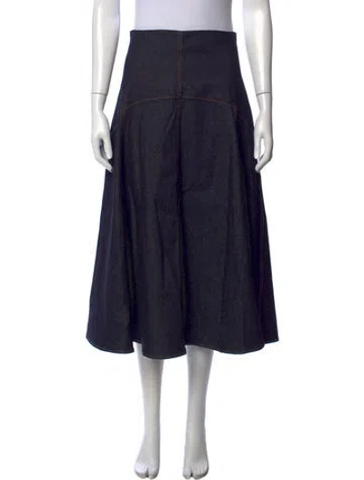 Pre-owned Jacquemus Midi Length Skirt In Black