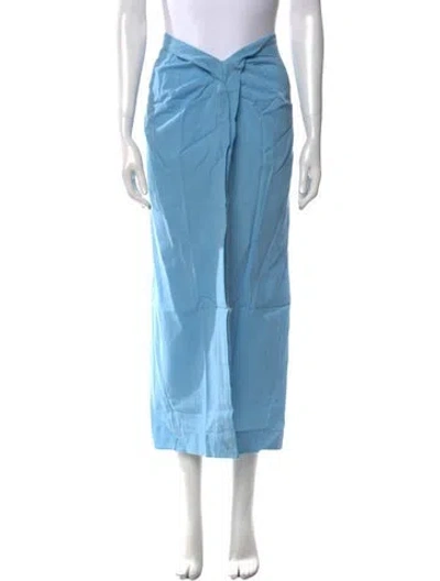 Pre-owned Jacquemus Midi Length Skirt In Blue