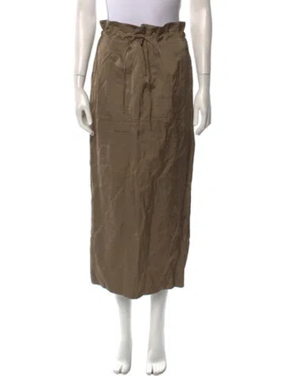 Pre-owned Jacquemus Midi Length Skirt In Brown