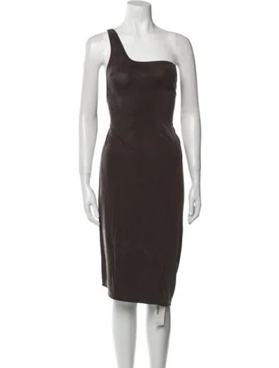 Pre-owned Jacquemus Midi Length Skirt In Brown