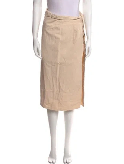 Pre-owned Jacquemus Midi Length Skirt In Neutral