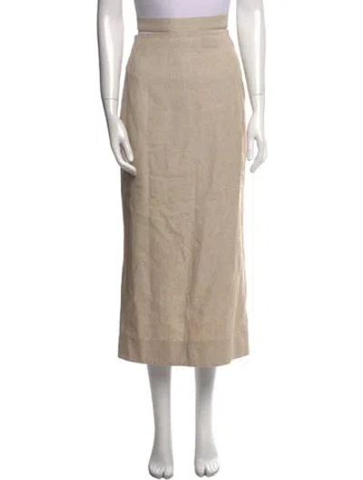Pre-owned Jacquemus Midi Length Skirt In Neutral