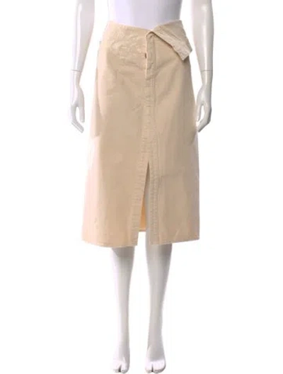 Pre-owned Jacquemus Midi Length Skirt In Neutral