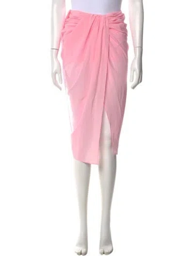 Pre-owned Jacquemus Midi Length Skirt In Pink