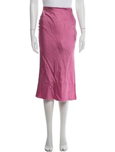 Pre-owned Jacquemus Midi Length Skirt In Pink